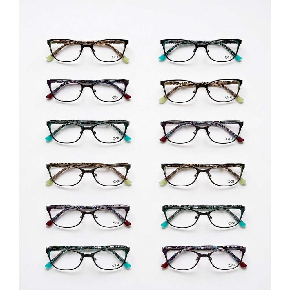 Reseller Lot 50 Pairs OGI Mens Womens Kids Eyeglasses Frames Japan-Never Worn